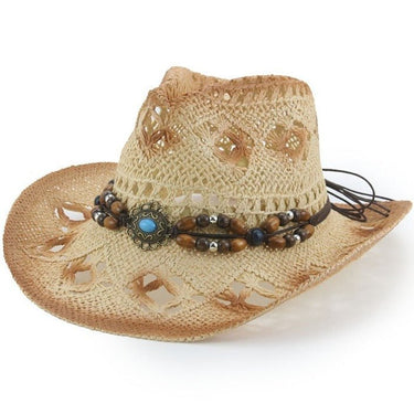 Chapeau De Paille Decoré